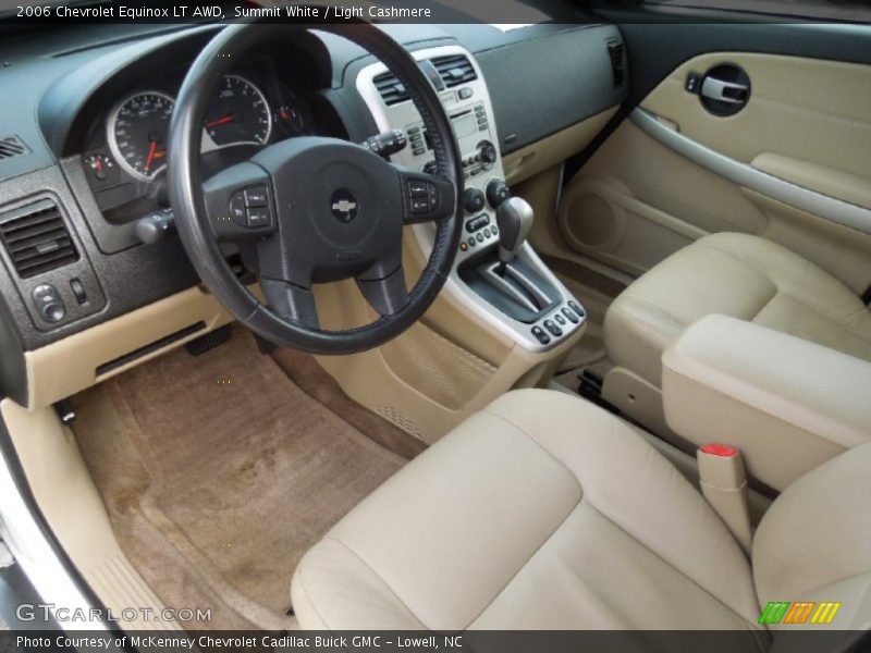 Summit White / Light Cashmere 2006 Chevrolet Equinox LT AWD