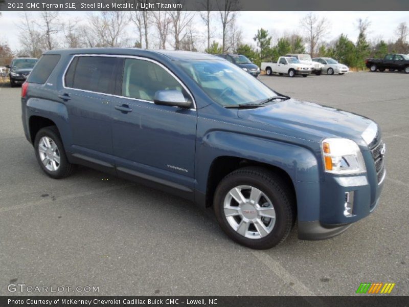 Steel Blue Metallic / Light Titanium 2012 GMC Terrain SLE