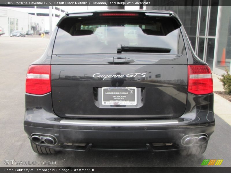 Basalt Black Metallic / Havanna/Sand Beige with Alcantara 2009 Porsche Cayenne GTS