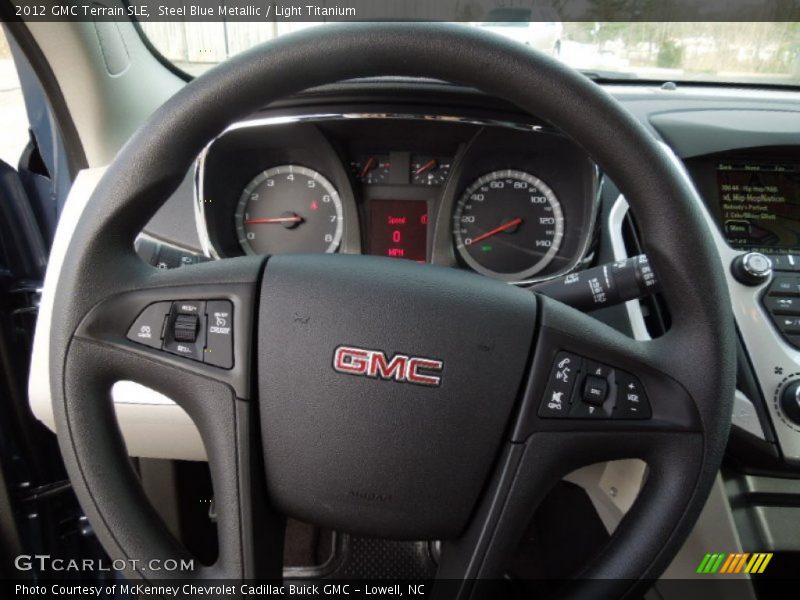 Steel Blue Metallic / Light Titanium 2012 GMC Terrain SLE