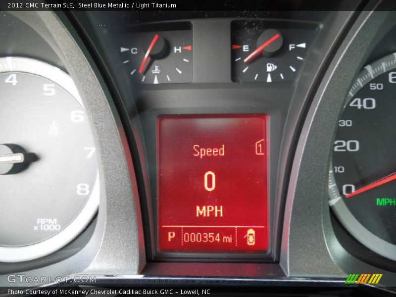 Steel Blue Metallic / Light Titanium 2012 GMC Terrain SLE