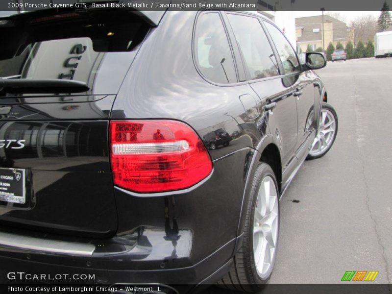 Basalt Black Metallic / Havanna/Sand Beige with Alcantara 2009 Porsche Cayenne GTS