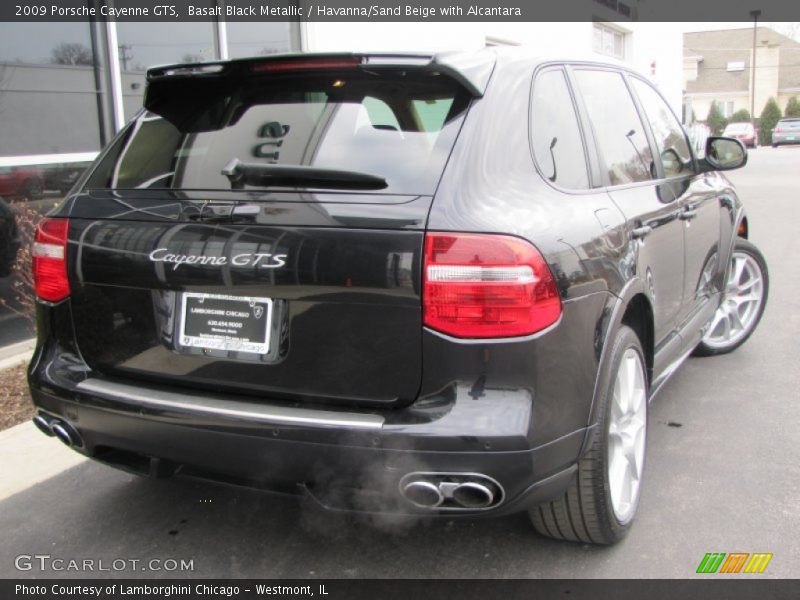 Basalt Black Metallic / Havanna/Sand Beige with Alcantara 2009 Porsche Cayenne GTS