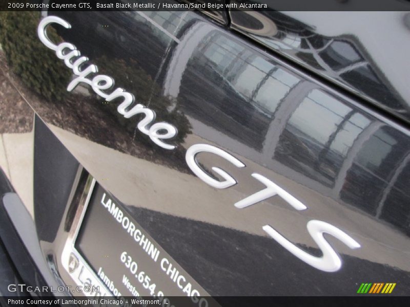 Basalt Black Metallic / Havanna/Sand Beige with Alcantara 2009 Porsche Cayenne GTS