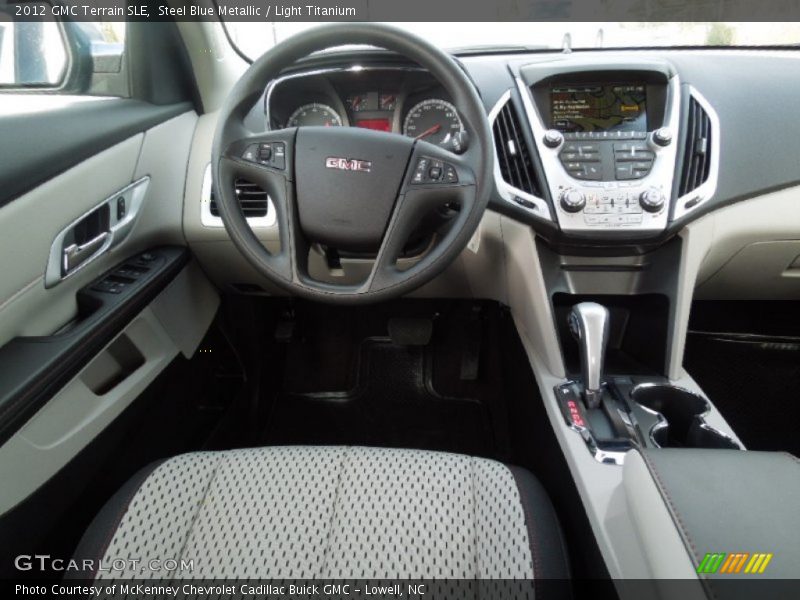 Steel Blue Metallic / Light Titanium 2012 GMC Terrain SLE