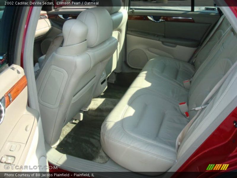 Crimson Pearl / Oatmeal 2002 Cadillac DeVille Sedan