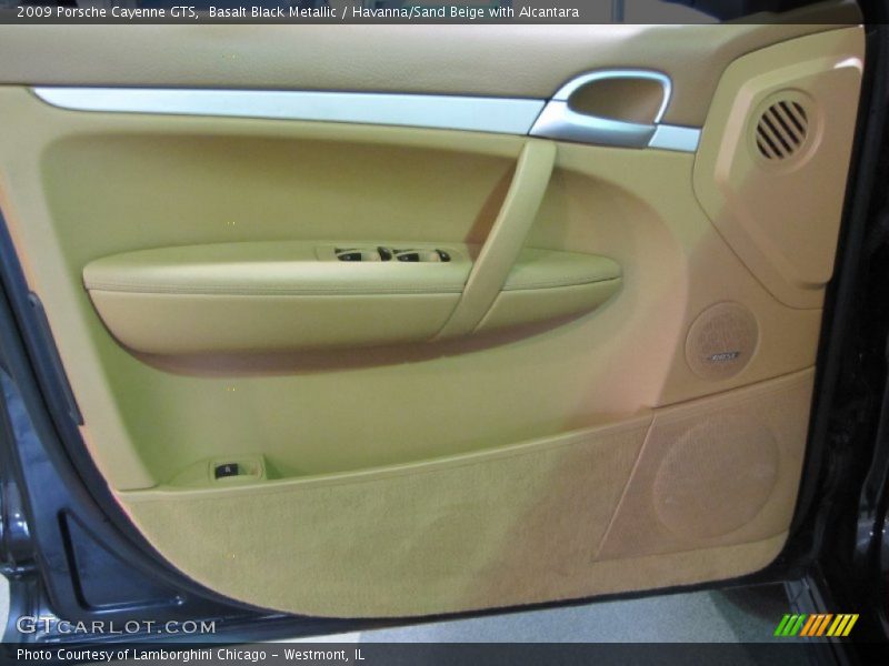 Basalt Black Metallic / Havanna/Sand Beige with Alcantara 2009 Porsche Cayenne GTS