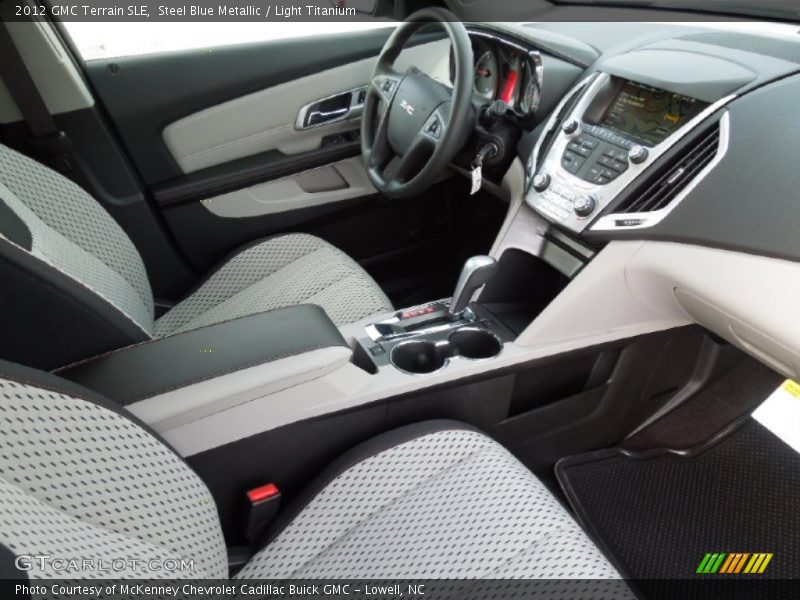 Steel Blue Metallic / Light Titanium 2012 GMC Terrain SLE