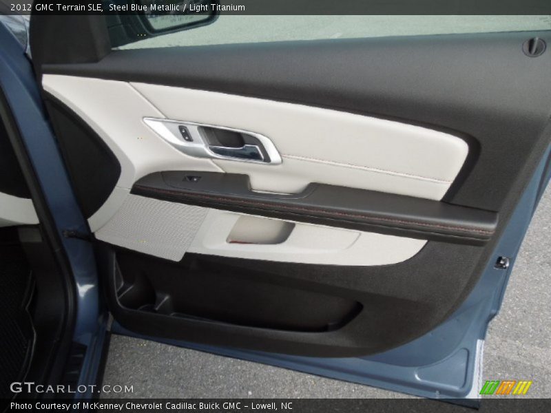 Steel Blue Metallic / Light Titanium 2012 GMC Terrain SLE