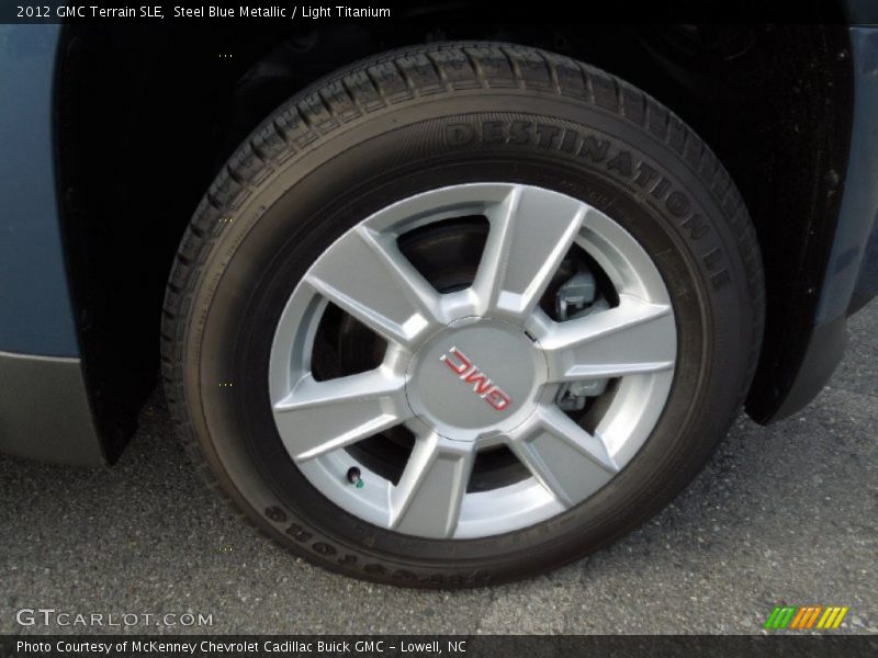 Steel Blue Metallic / Light Titanium 2012 GMC Terrain SLE