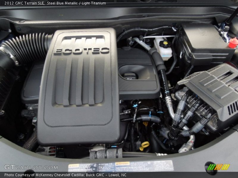 Steel Blue Metallic / Light Titanium 2012 GMC Terrain SLE