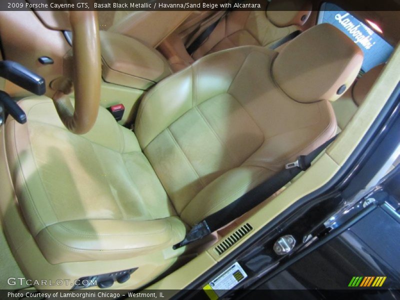 Basalt Black Metallic / Havanna/Sand Beige with Alcantara 2009 Porsche Cayenne GTS