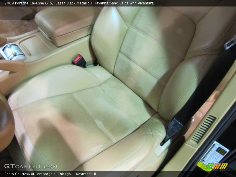 Basalt Black Metallic / Havanna/Sand Beige with Alcantara 2009 Porsche Cayenne GTS