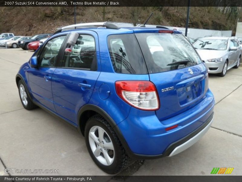  2007 SX4 Convenience AWD Techno Blue Metallic