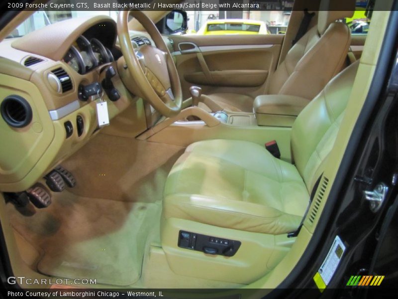 Basalt Black Metallic / Havanna/Sand Beige with Alcantara 2009 Porsche Cayenne GTS