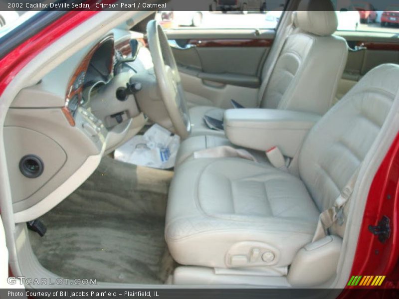 Crimson Pearl / Oatmeal 2002 Cadillac DeVille Sedan