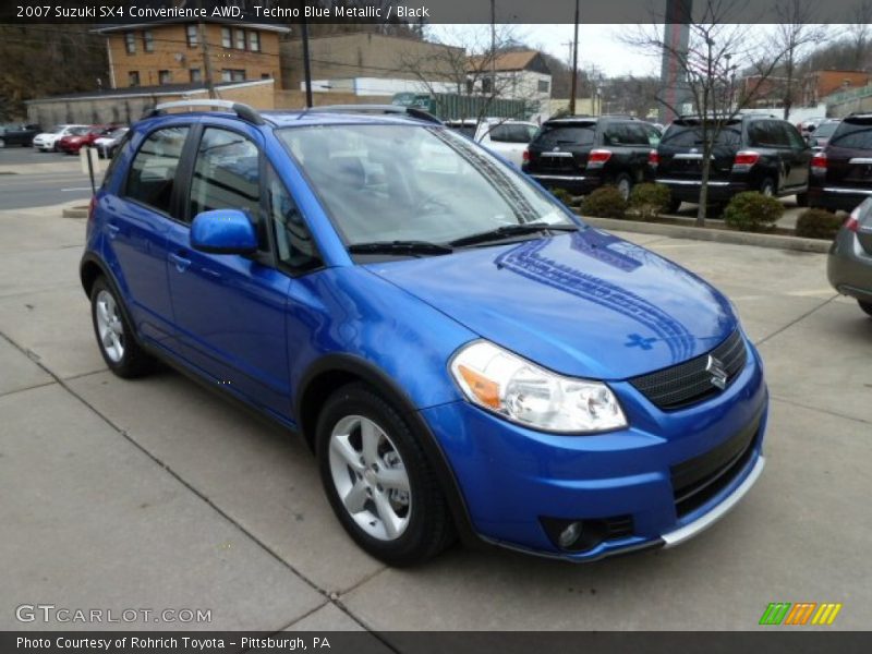 Front 3/4 View of 2007 SX4 Convenience AWD