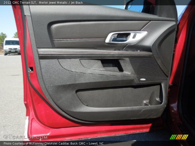 Merlot Jewel Metallic / Jet Black 2012 GMC Terrain SLT