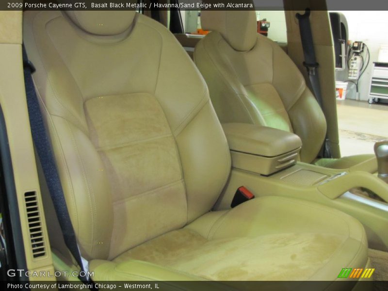 Basalt Black Metallic / Havanna/Sand Beige with Alcantara 2009 Porsche Cayenne GTS
