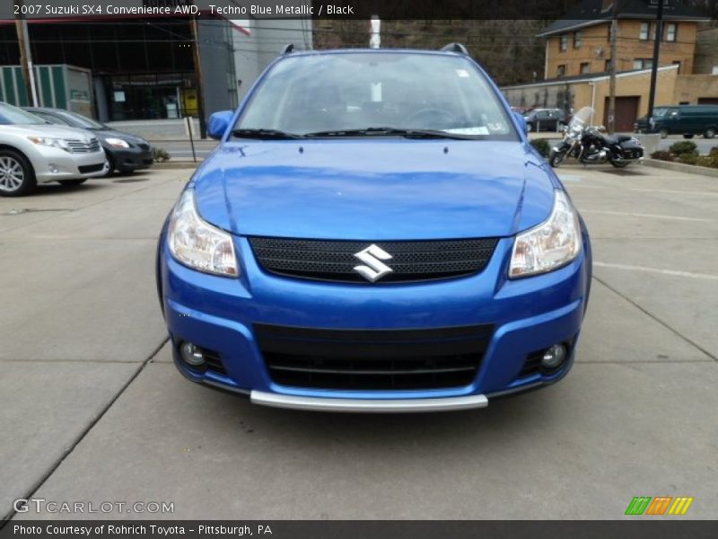  2007 SX4 Convenience AWD Techno Blue Metallic