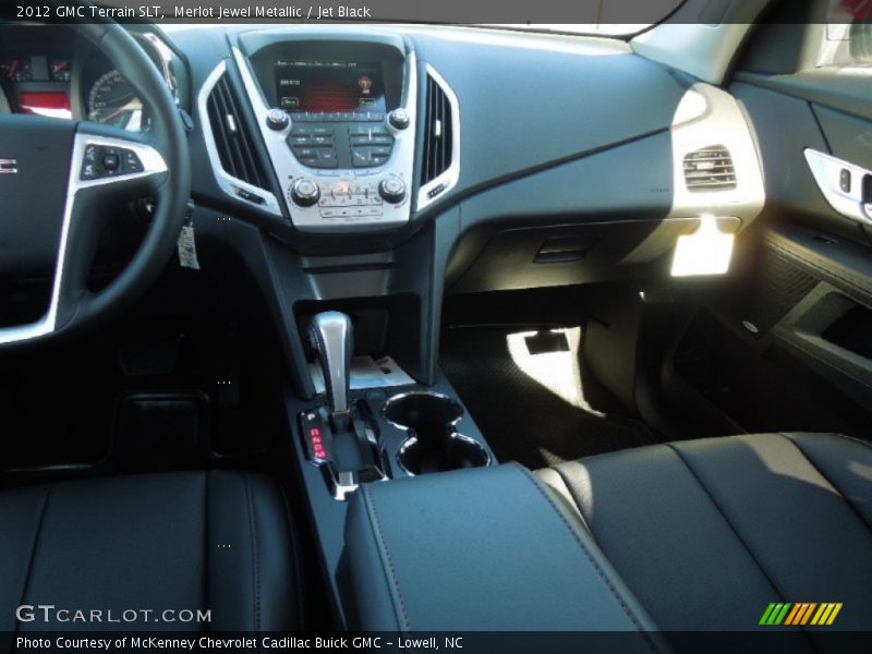 Merlot Jewel Metallic / Jet Black 2012 GMC Terrain SLT