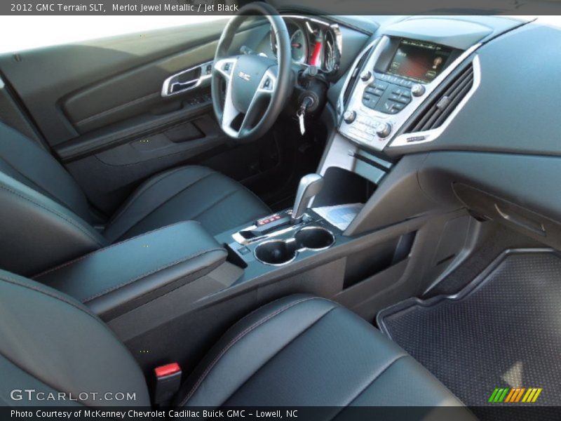 Merlot Jewel Metallic / Jet Black 2012 GMC Terrain SLT