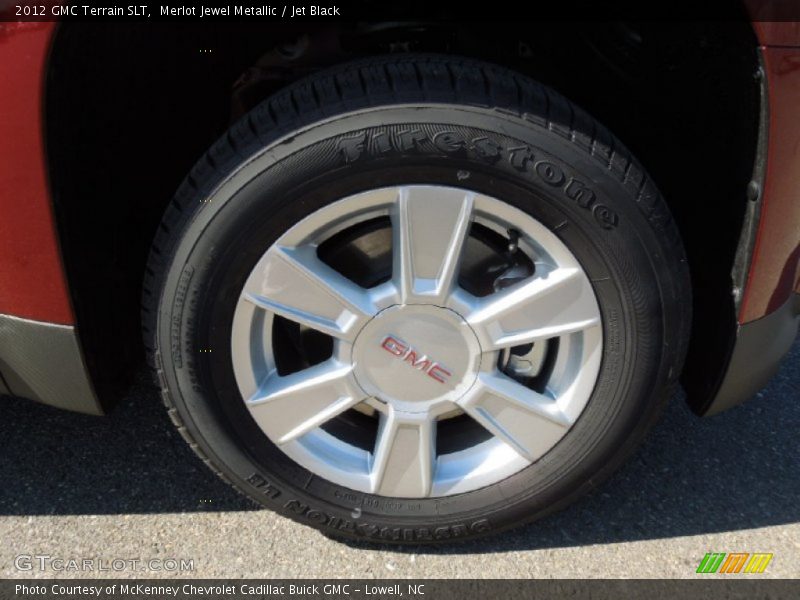 Merlot Jewel Metallic / Jet Black 2012 GMC Terrain SLT