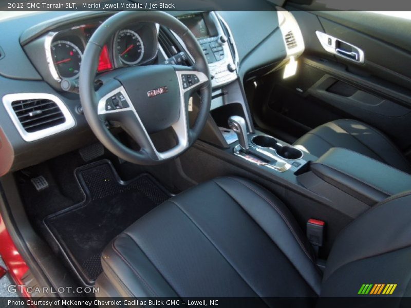Merlot Jewel Metallic / Jet Black 2012 GMC Terrain SLT