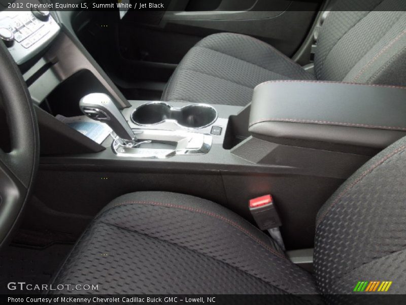 Summit White / Jet Black 2012 Chevrolet Equinox LS