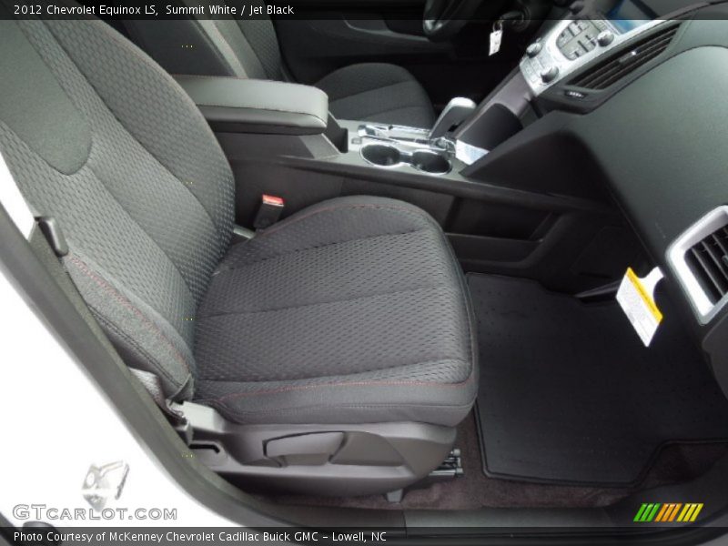 Summit White / Jet Black 2012 Chevrolet Equinox LS
