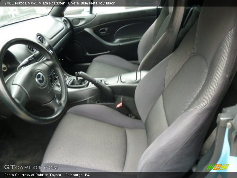  2001 MX-5 Miata Roadster Black Interior