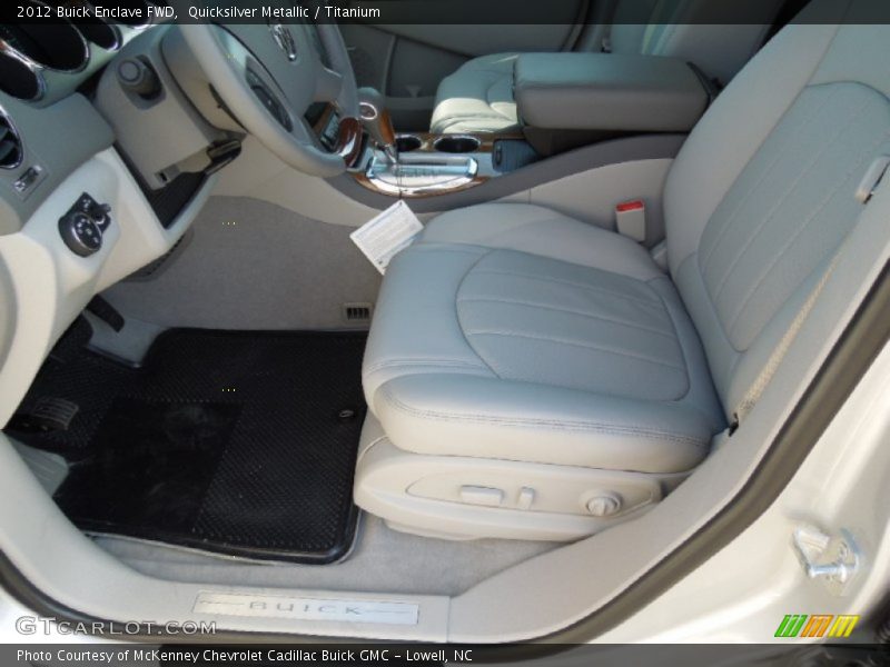 Quicksilver Metallic / Titanium 2012 Buick Enclave FWD