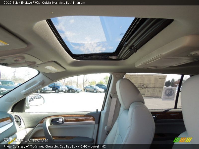 Quicksilver Metallic / Titanium 2012 Buick Enclave FWD