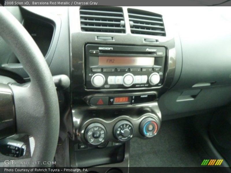 Barcelona Red Metallic / Charcoal Gray 2008 Scion xD