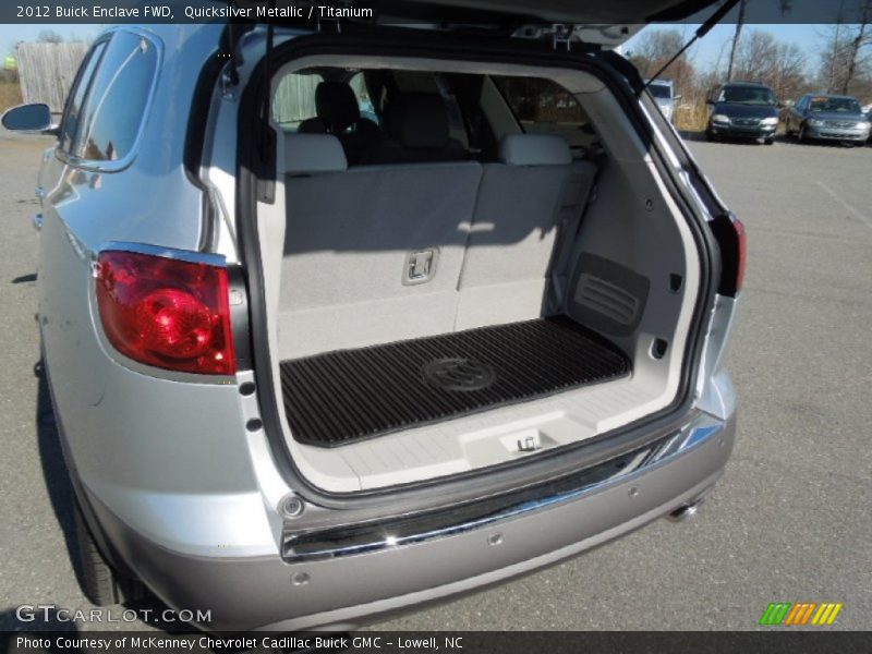 Quicksilver Metallic / Titanium 2012 Buick Enclave FWD