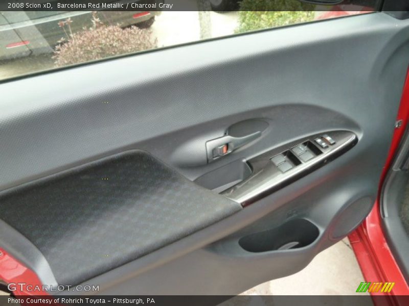 Barcelona Red Metallic / Charcoal Gray 2008 Scion xD