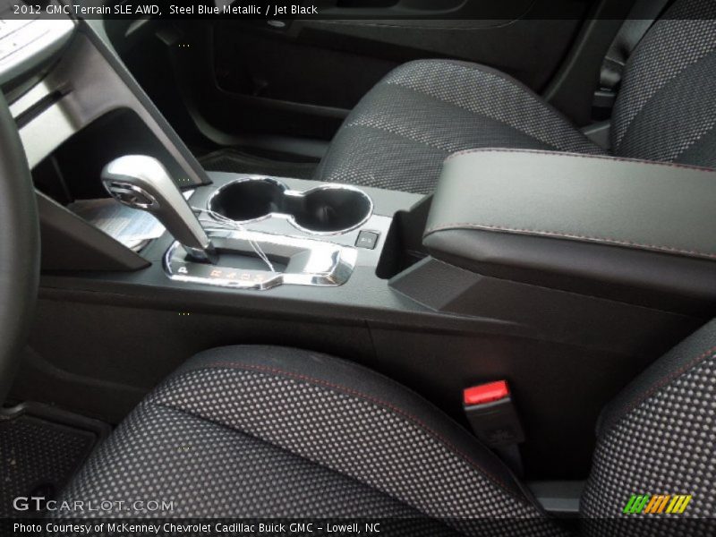 Steel Blue Metallic / Jet Black 2012 GMC Terrain SLE AWD