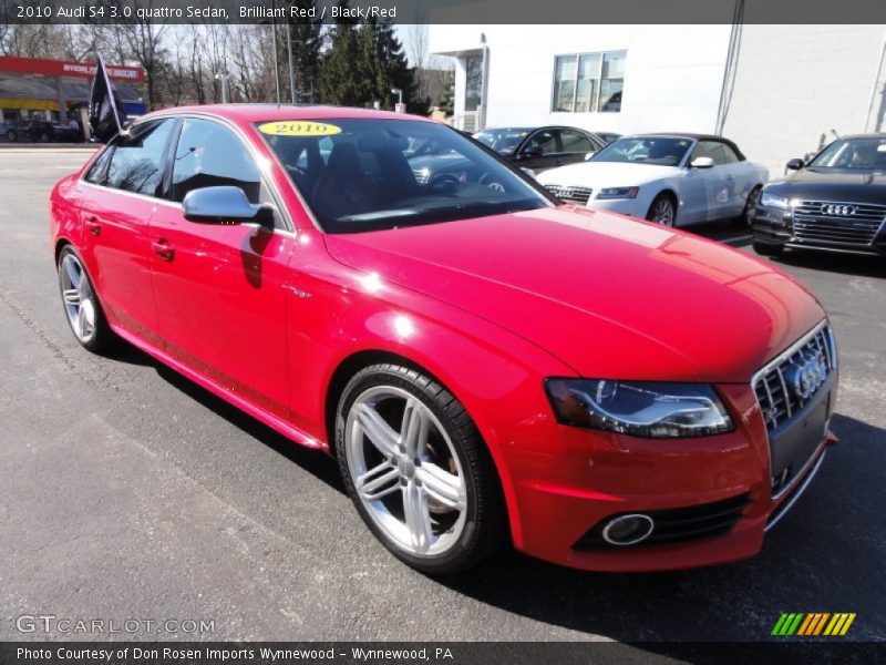 Front 3/4 View of 2010 S4 3.0 quattro Sedan