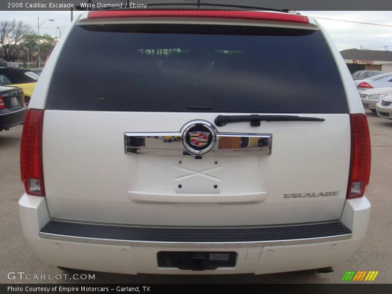 White Diamond / Ebony 2008 Cadillac Escalade