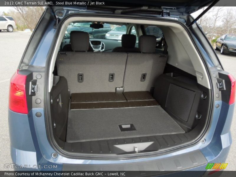 Steel Blue Metallic / Jet Black 2012 GMC Terrain SLE AWD