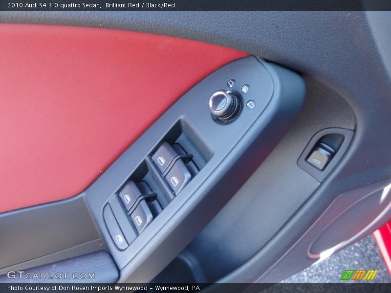 Brilliant Red / Black/Red 2010 Audi S4 3.0 quattro Sedan