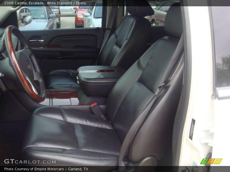 White Diamond / Ebony 2008 Cadillac Escalade