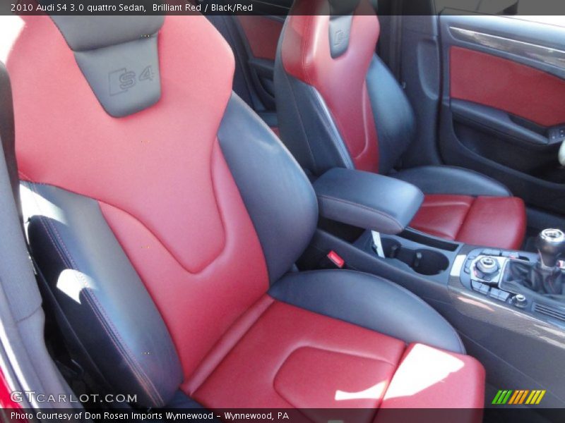  2010 S4 3.0 quattro Sedan Black/Red Interior