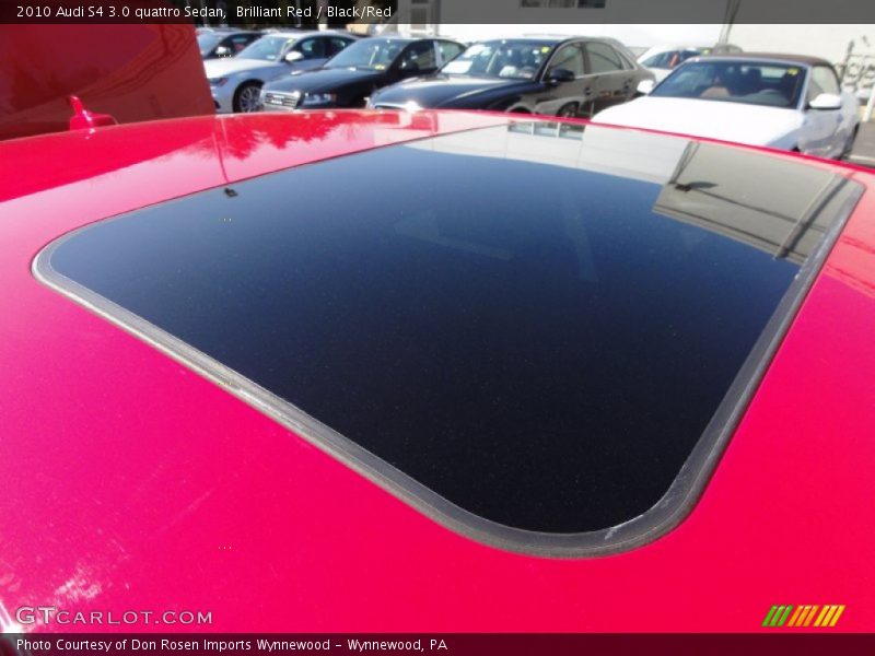 Sunroof of 2010 S4 3.0 quattro Sedan