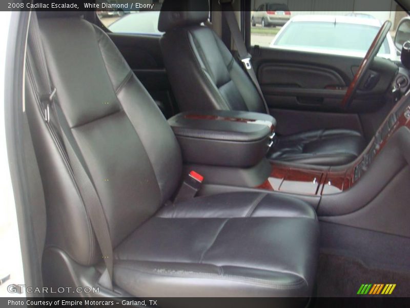 White Diamond / Ebony 2008 Cadillac Escalade