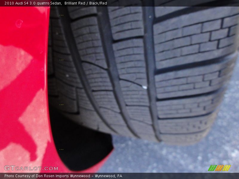 Brilliant Red / Black/Red 2010 Audi S4 3.0 quattro Sedan