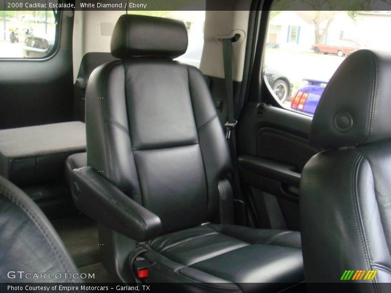 White Diamond / Ebony 2008 Cadillac Escalade