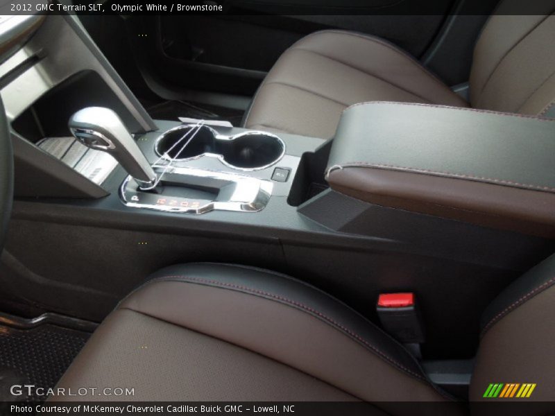Olympic White / Brownstone 2012 GMC Terrain SLT