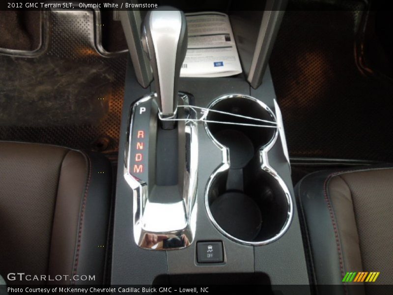 Olympic White / Brownstone 2012 GMC Terrain SLT