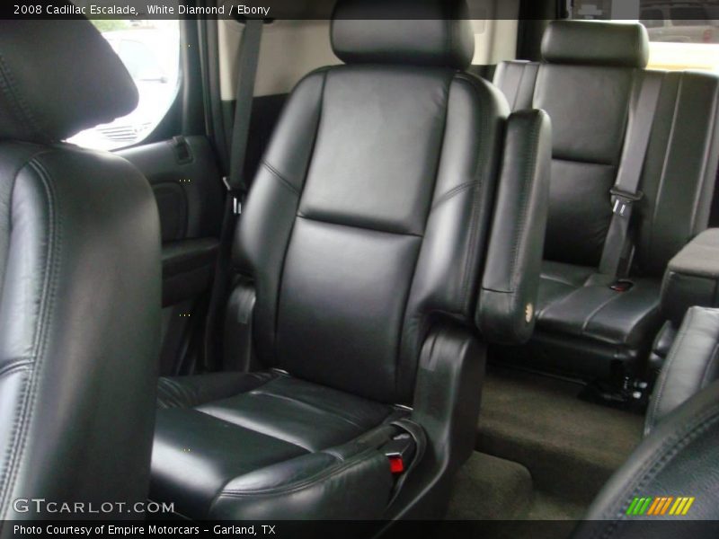 White Diamond / Ebony 2008 Cadillac Escalade